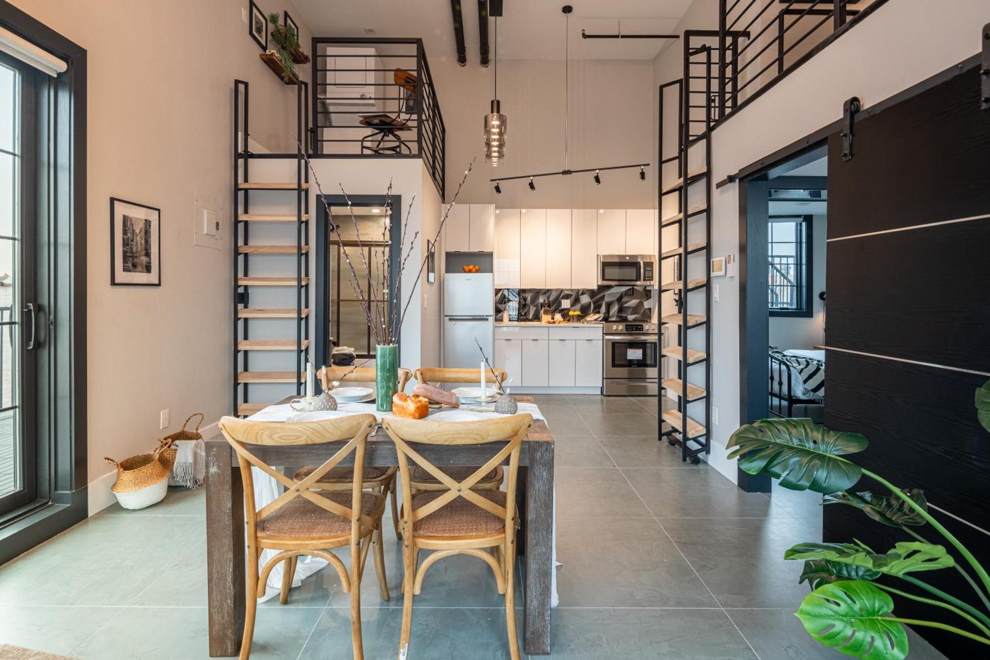 Brooklyn Bay Lofts - Modern Chic With Rooftop Terrace Nova York