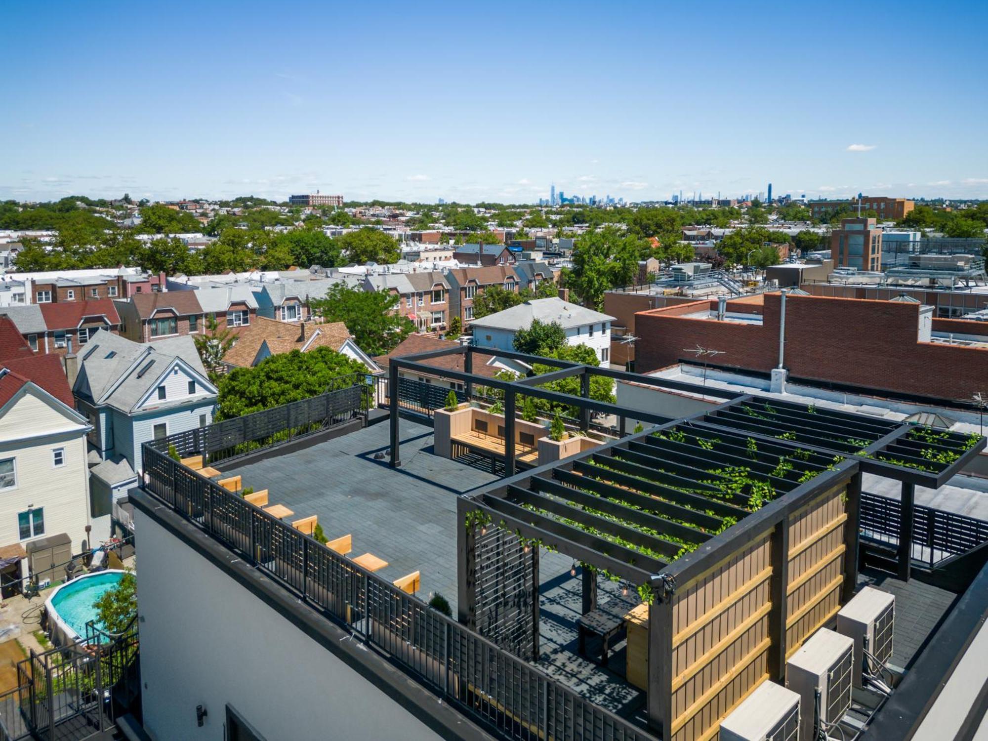 Apartamento Brooklyn Bay Lofts - Modern Chic With Rooftop Terrace Nova York